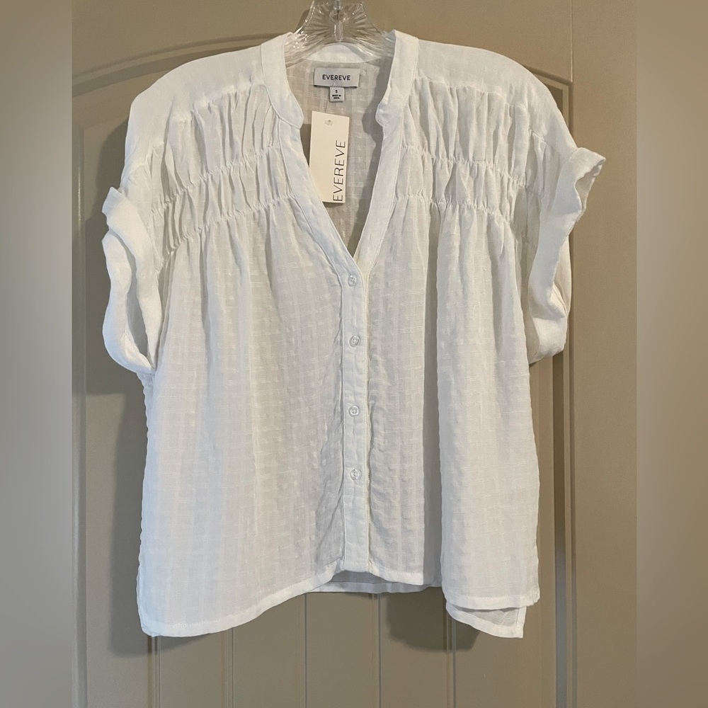 Cecilia Shirred Top-NWT